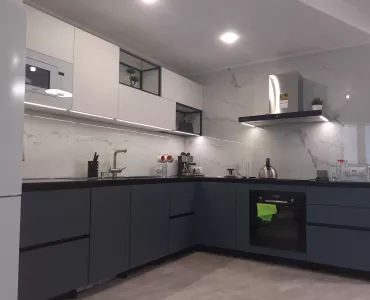 Кухня с фасадом ПВХ